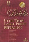 Holman Bible Editorial Staff (Editor) - HCSB Large Print Ultra Thin Reference Bible